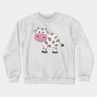 Strawberry Cow NoText Crewneck Sweatshirt